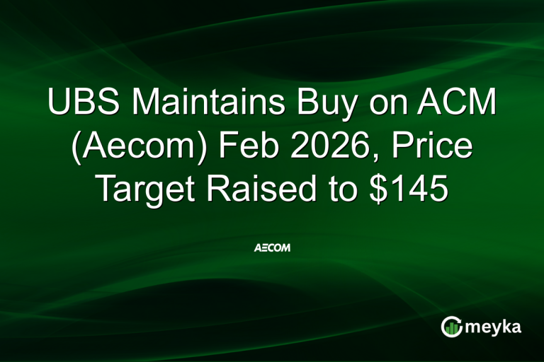 UBS Maintains Buy on ACM (Aecom) Feb 2026, Price Target Raised to $145