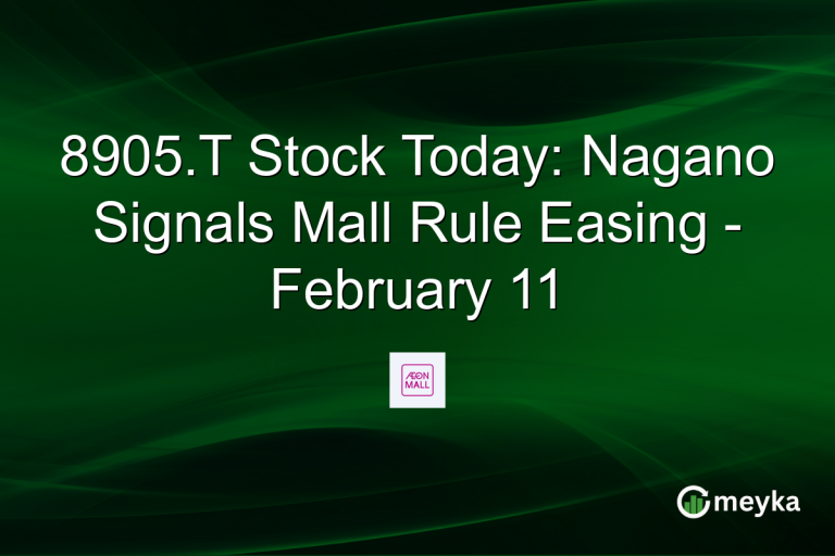8905.T Stock Today: Nagano Signals Mall Rule Easing - February 11