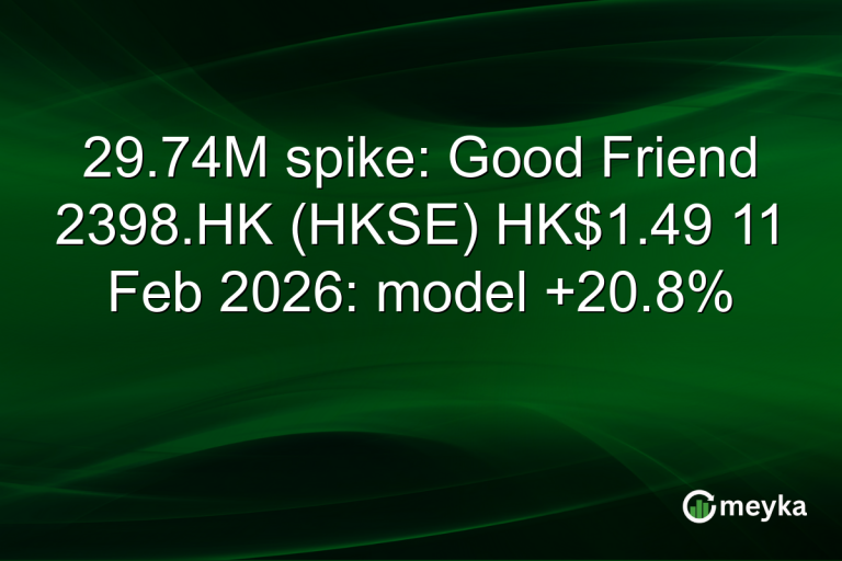29.74M spike: Good Friend 2398.HK (HKSE) HK$1.49 11 Feb 2026: model +20.8%