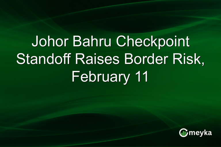 Johor Bahru Checkpoint Standoff Raises Border Risk, February 11