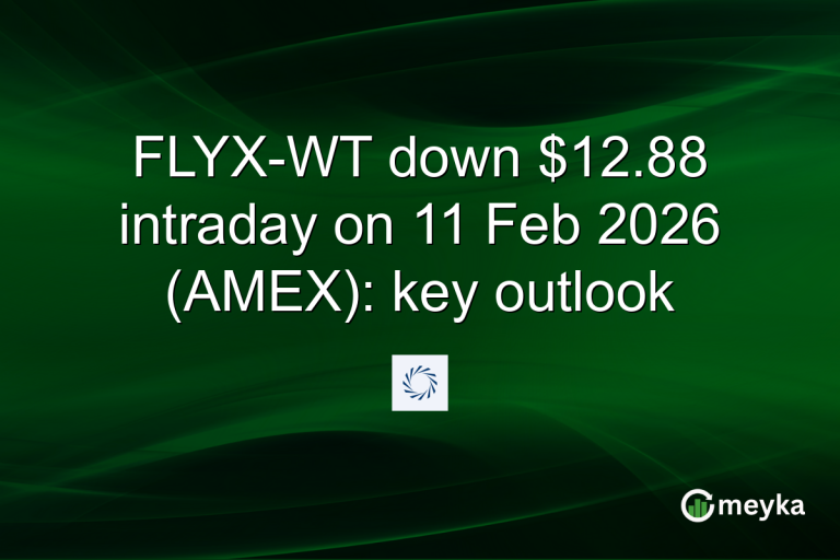 FLYX-WT down $12.88 intraday on 11 Feb 2026 (AMEX): key outlook