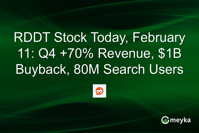 RDDT Stock Today, February 11: Q4 +70% Revenue, $1B Buyback, 80M Search Users
