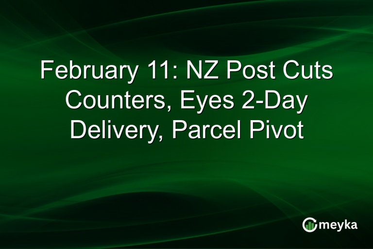 February 11: NZ Post Cuts Counters, Eyes 2-Day Delivery, Parcel Pivot