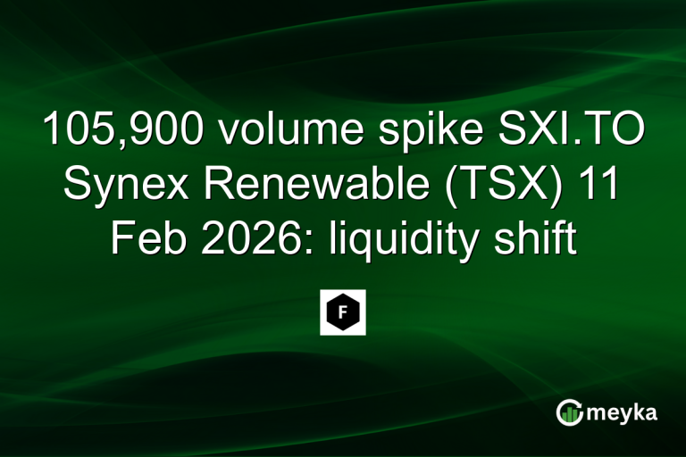 105,900 volume spike SXI.TO Synex Renewable (TSX) 11 Feb 2026: liquidity shift