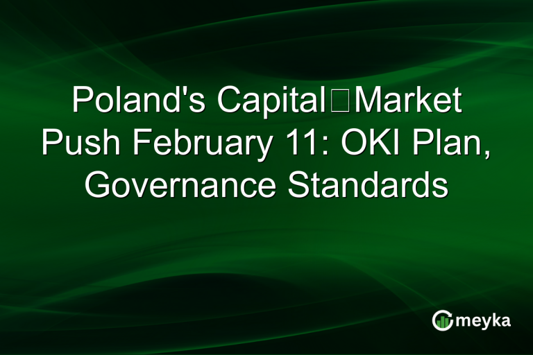 Poland's Capital‑Market Push February 11: OKI Plan, Governance Standards