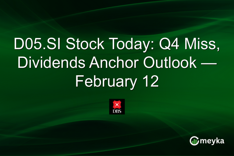 D05.SI Stock Today: Q4 Miss, Dividends Anchor Outlook — February 12