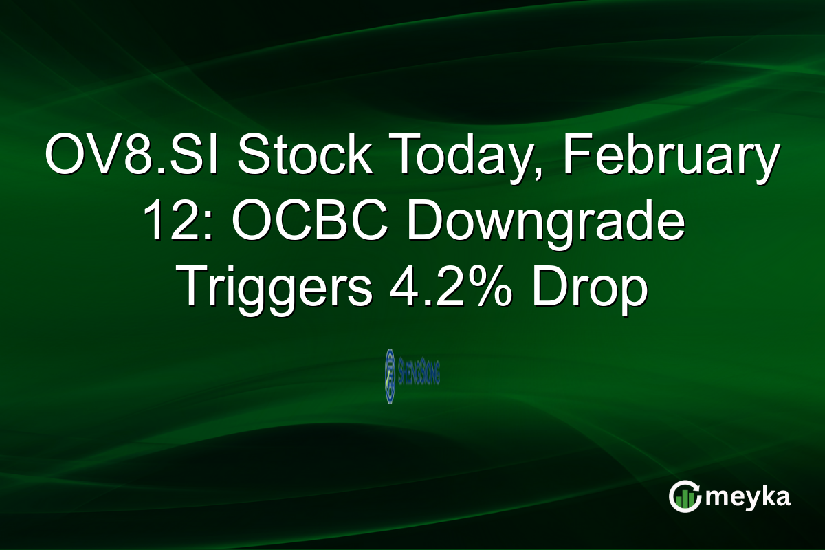 OV8.SI Stock Today, February 12: OCBC Downgrade Triggers 4.2% Drop