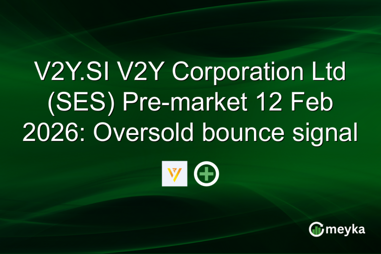 V2Y.SI V2Y Corporation Ltd (SES) Pre-market 12 Feb 2026: Oversold bounce signal