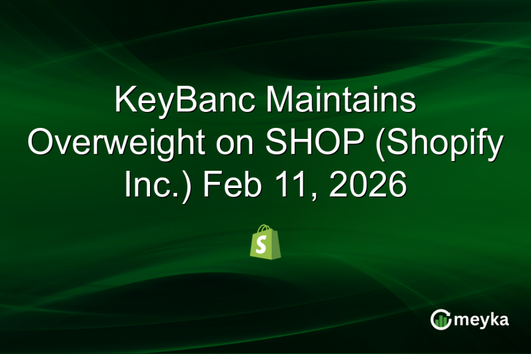 KeyBanc Maintains Overweight on SHOP (Shopify Inc.) Feb 11, 2026