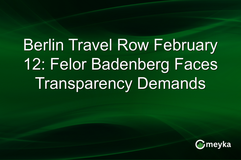 Berlin Travel Row February 12: Felor Badenberg Faces Transparency Demands