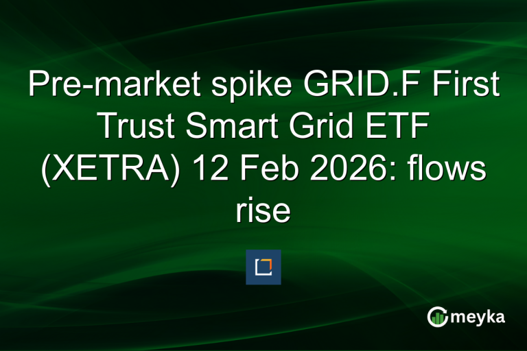Pre-market spike GRID.F First Trust Smart Grid ETF (XETRA) 12 Feb 2026: flows rise