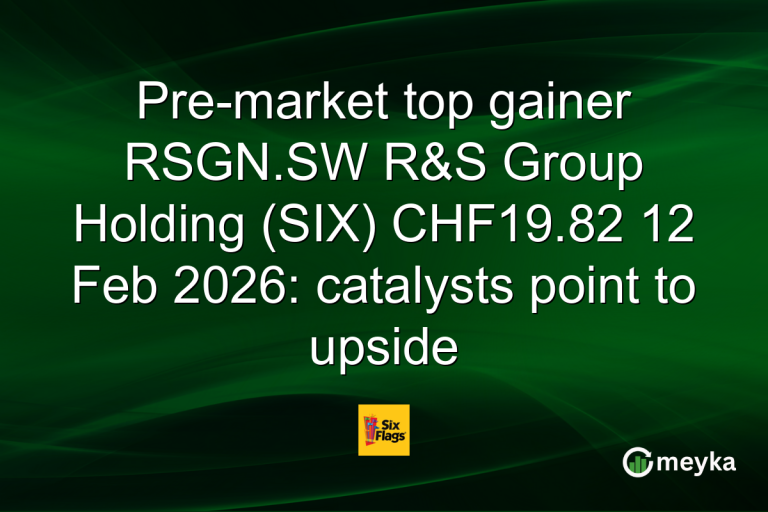 Pre-market top gainer RSGN.SW R&S Group Holding (SIX) CHF19.82 12 Feb 2026: catalysts point to upside