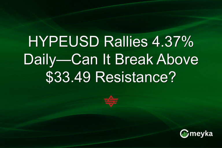 HYPEUSD Rallies 4.37% Daily—Can It Break Above $33.49 Resistance?
