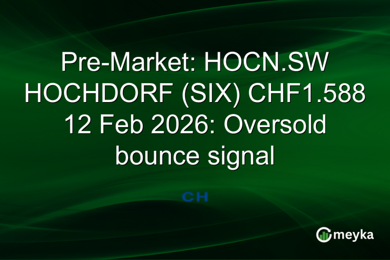 Pre-Market: HOCN.SW HOCHDORF (SIX) CHF1.588 12 Feb 2026: Oversold bounce signal