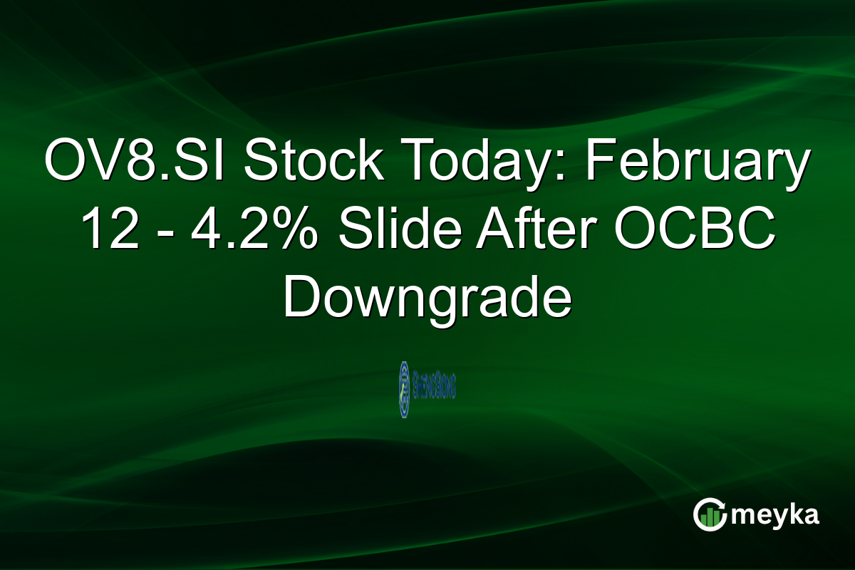 OV8.SI Stock Today: February 12 - 4.2% Slide After OCBC Downgrade