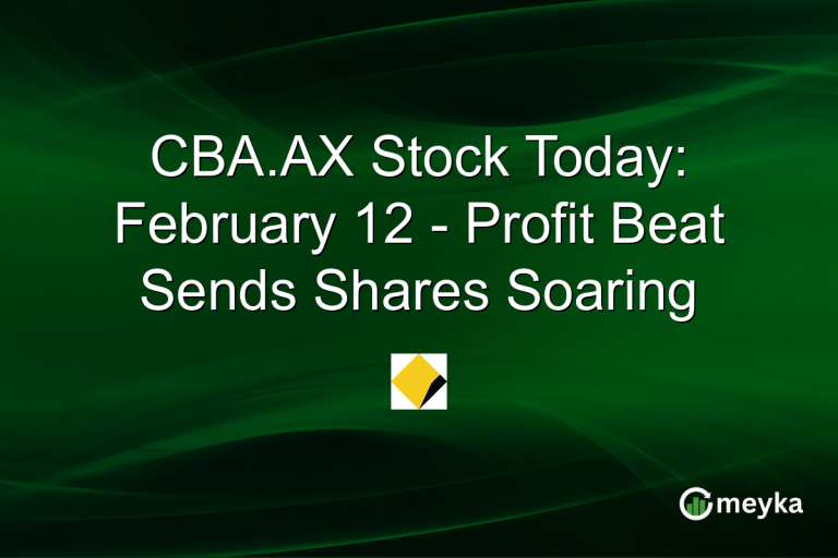 CBA.AX Stock Today: February 12 - Profit Beat Sends Shares Soaring