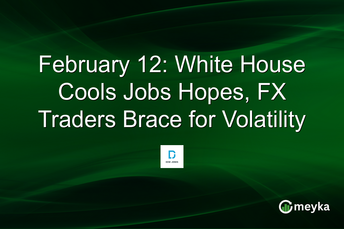 February 12: White House Cools Jobs Hopes, FX Traders Brace for Volatility