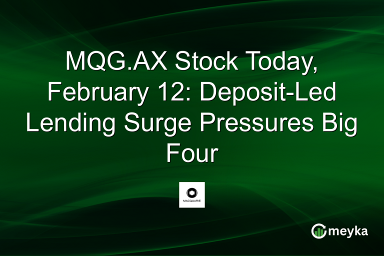 MQG.AX Stock Today, February 12: Deposit-Led Lending Surge Pressures Big Four
