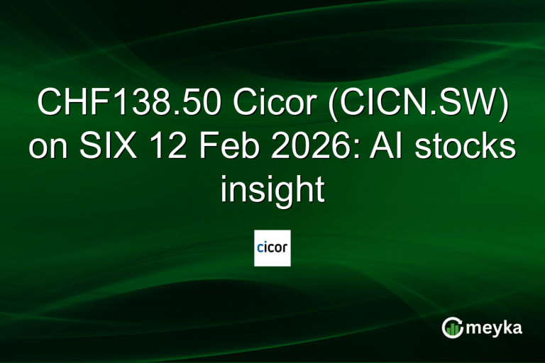 CHF138.50 Cicor (CICN.SW) on SIX 12 Feb 2026: AI stocks insight