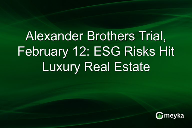Alexander Brothers Trial, February 12: ESG Risks Hit Luxury Real Estate