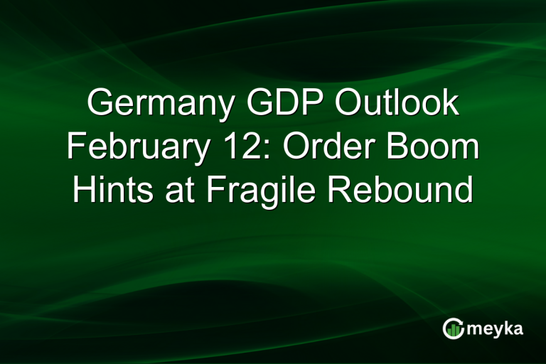 Germany GDP Outlook February 12: Order Boom Hints at Fragile Rebound