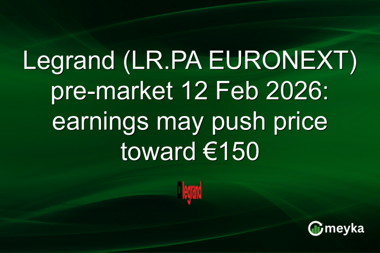 Legrand (LR.PA EURONEXT) pre-market 12 Feb 2026: earnings may push price toward €150