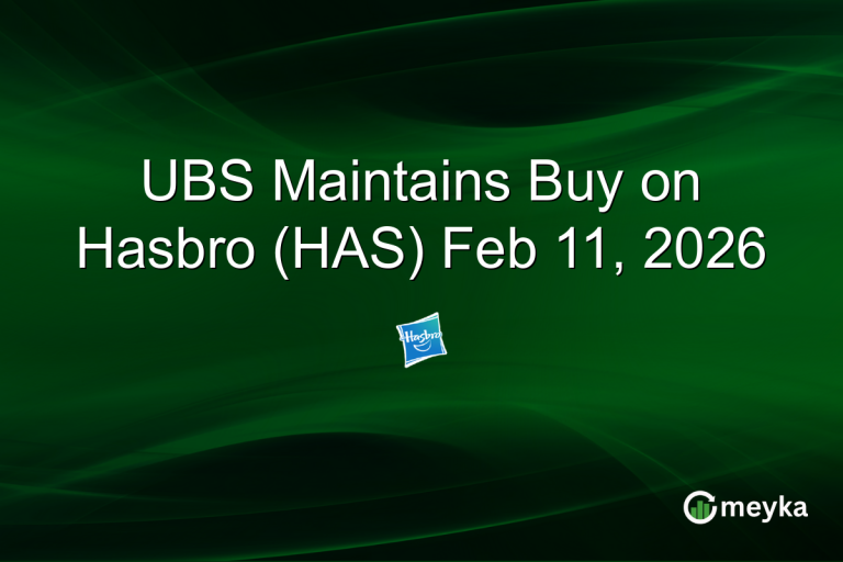 UBS Maintains Buy on Hasbro (HAS) Feb 11, 2026