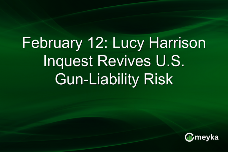 February 12: Lucy Harrison Inquest Revives U.S. Gun-Liability Risk
