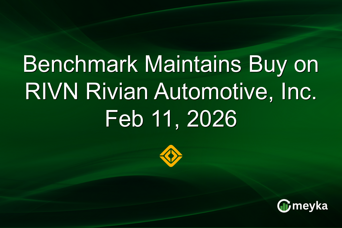 Benchmark Maintains Buy on RIVN Rivian Automotive, Inc. Feb 11, 2026