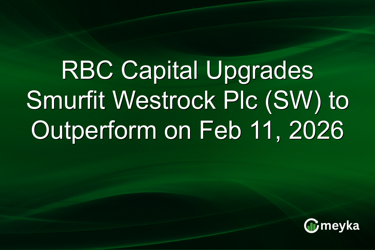RBC Capital Upgrades Smurfit Westrock Plc (SW) to Outperform on Feb 11, 2026