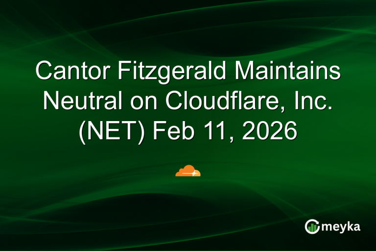 Cantor Fitzgerald Maintains Neutral on Cloudflare, Inc. (NET) Feb 11, 2026