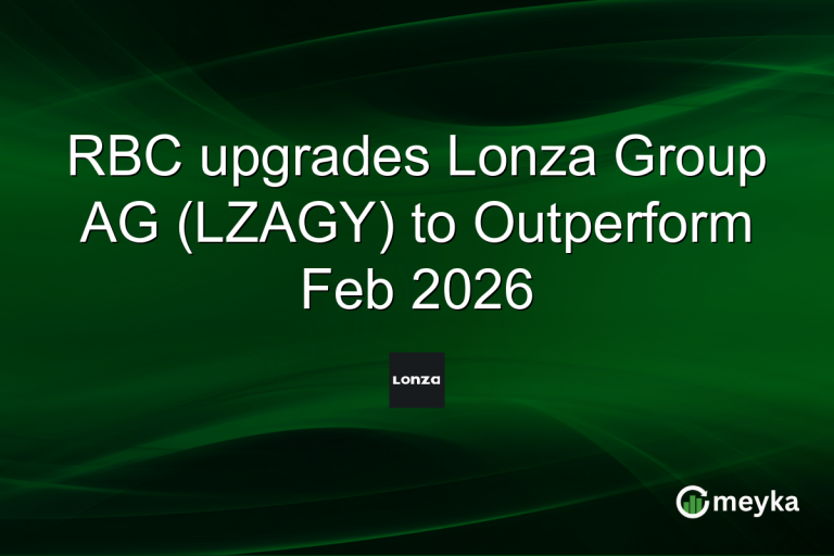 RBC upgrades Lonza Group AG (LZAGY) to Outperform Feb 2026