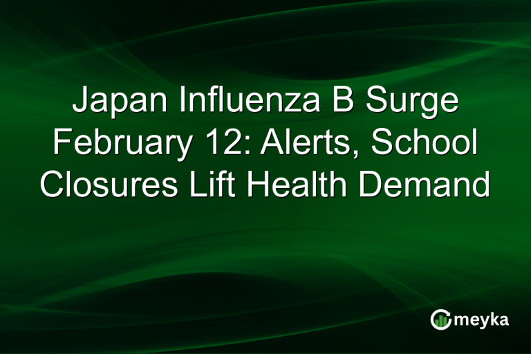 Japan Influenza B Surge February 12: Alerts, School Closures Lift Health Demand