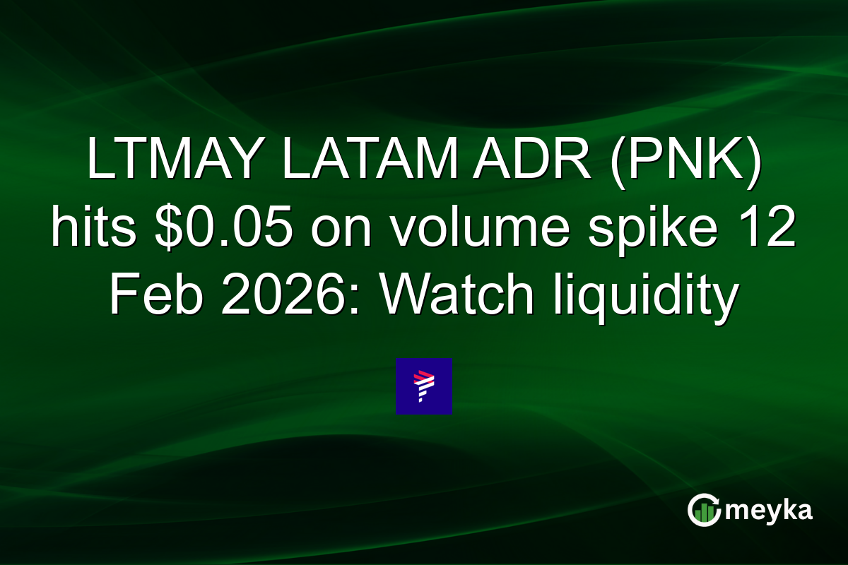 LTMAY LATAM ADR (PNK) hits $0.05 on volume spike 12 Feb 2026: Watch liquidity