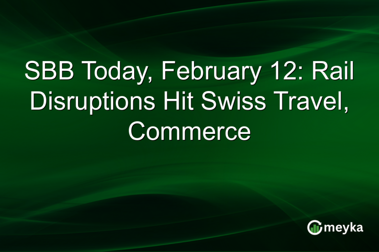 SBB Today, February 12: Rail Disruptions Hit Swiss Travel, Commerce