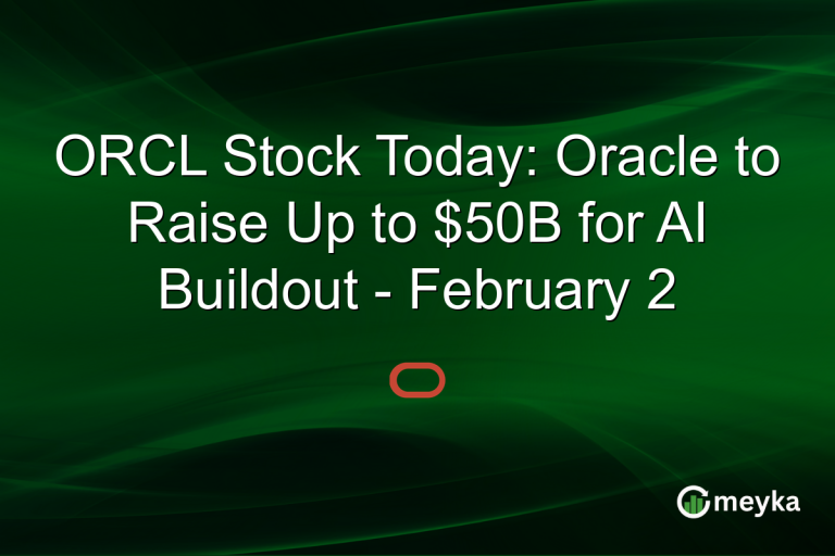 ORCL Stock Today: Oracle to Raise Up to $50B for AI Buildout - February 2