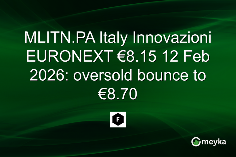 MLITN.PA Italy Innovazioni EURONEXT €8.15 12 Feb 2026: oversold bounce to €8.70