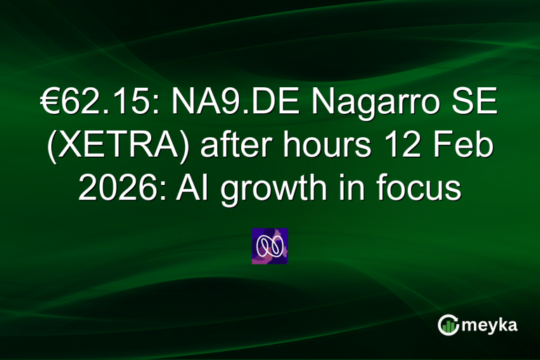€62.15: NA9.DE Nagarro SE (XETRA) after hours 12 Feb 2026: AI growth in focus