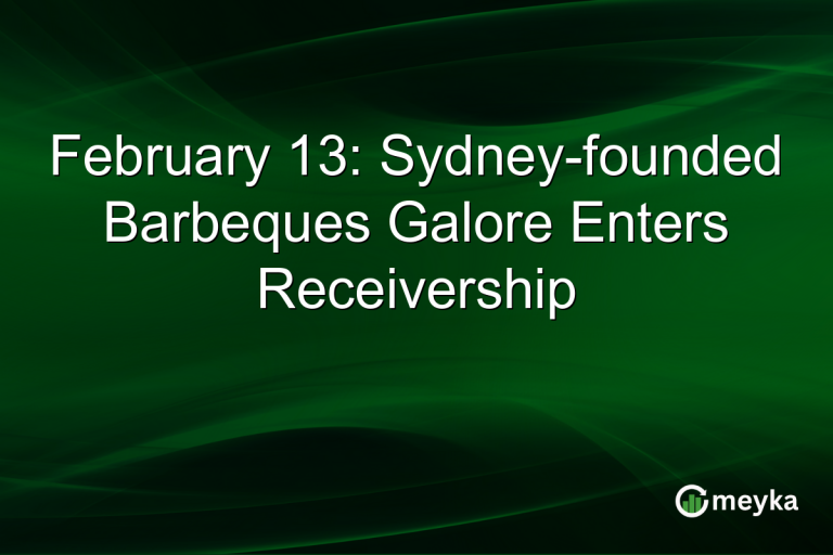 February 13: Sydney-founded Barbeques Galore Enters Receivership