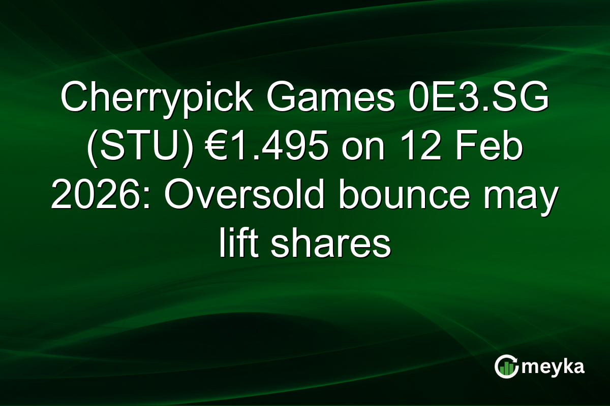 Cherrypick Games 0E3.SG (STU) €1.495 on 12 Feb 2026: Oversold bounce may lift shares