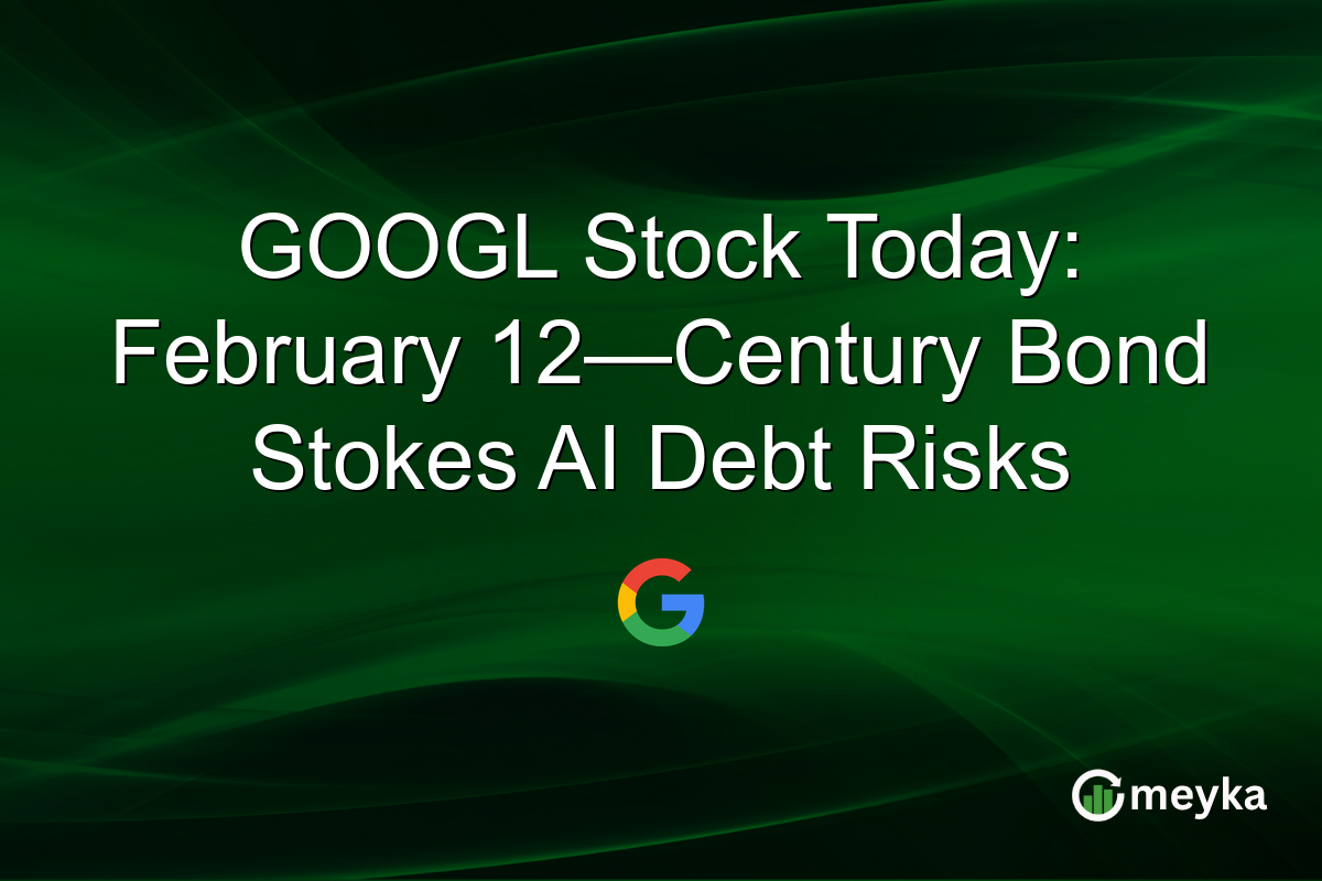 GOOGL Stock Today: February 12—Century Bond Stokes AI Debt Risks
