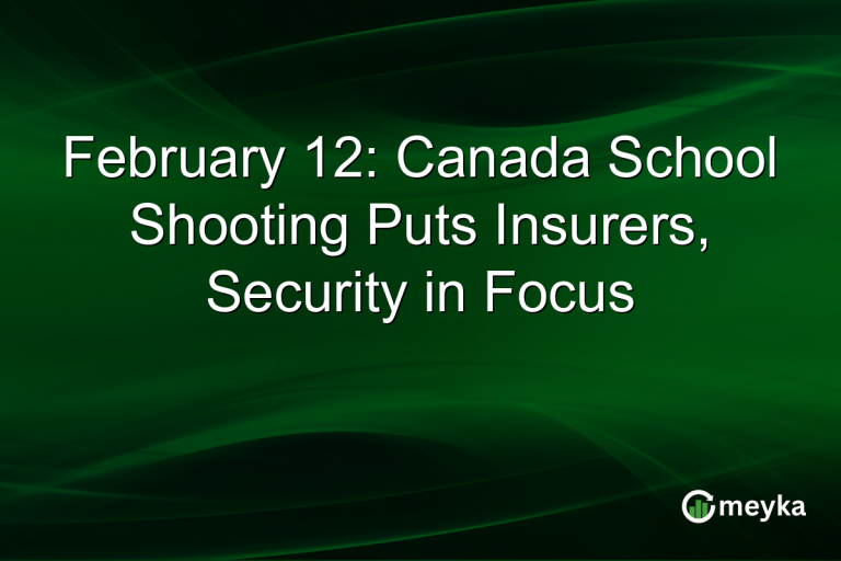 February 12: Canada School Shooting Puts Insurers, Security in Focus