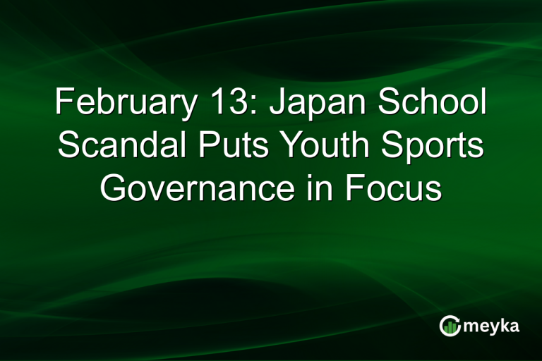 February 13: Japan School Scandal Puts Youth Sports Governance in Focus