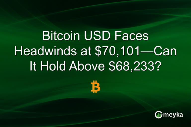 Bitcoin USD Faces Headwinds at $70,101—Can It Hold Above $68,233?