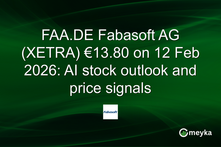 FAA.DE Fabasoft AG (XETRA) €13.80 on 12 Feb 2026: AI stock outlook and price signals