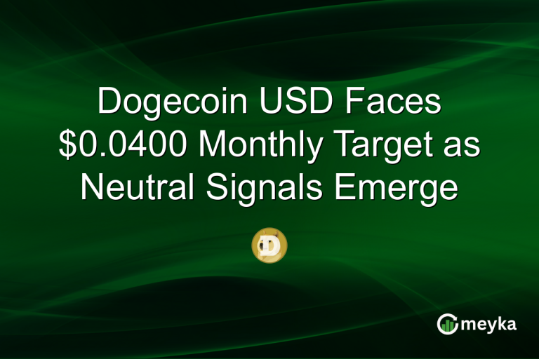 Dogecoin USD Faces $0.0400 Monthly Target as Neutral Signals Emerge