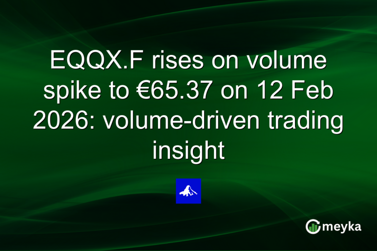 EQQX.F rises on volume spike to €65.37 on 12 Feb 2026: volume-driven trading insight