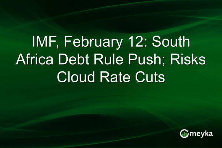 IMF, February 12: South Africa Debt Rule Push; Risks Cloud Rate Cuts