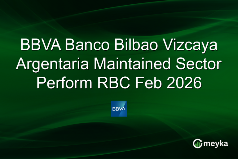 BBVA Banco Bilbao Vizcaya Argentaria Maintained Sector Perform RBC Feb 2026