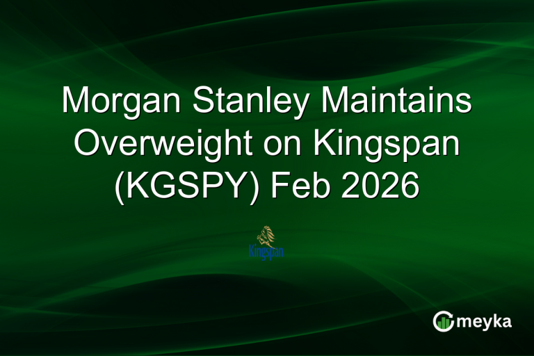 Morgan Stanley Maintains Overweight on Kingspan (KGSPY) Feb 2026